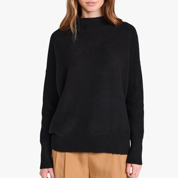 Women's Sweaters Funnel Neck Boiled Cashmere Sweater Vince